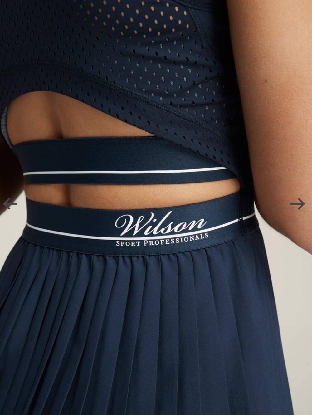 Wilson Sport Classic Navy Winning Tennis Dress - Picture 6 of 16